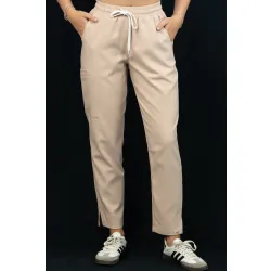 Spodnie medyczne MEDI TEDDY - VELVERDA OAT SCRUB